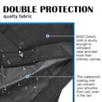 JJRING Dacron Light Weight Art Portfolio Tote Bag, 25'' x 37'' for 24'' x36'' Bl... - Image 5