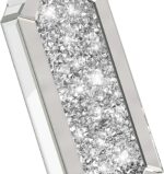 Hamucd 3-Way Dimmable Touch Diamond Crushed Mirrored Bedside Table Lamps Set of ... - Image 5