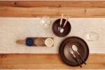 Solino Home Linen Table Runner 72 Inches Long - Athena, 100% Pure Linen Champagn... - Image 4