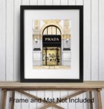 Photo of Prada Store - Glam Living Room Decor - Luxury Wall Decor - Designer Wal... - Image 4