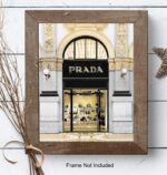 Photo of Prada Store - Glam Living Room Decor - Luxury Wall Decor - Designer Wal... - Image 7