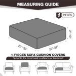 TAOCOCO Couch Cushion Covers Stretch Chair Seat Covers for Armchair Chair, 1 Pie... - Image 4