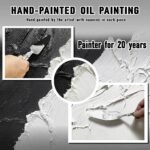 CGXART Abstract Canvas Wall Art For Bedroom Black And White Pictures Wall Decor ... - Image 3