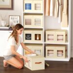 Homsorout Large Closet Storage Bins - Collapsible Divided Clothes Organizer with... - Image 4