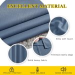 NICETOWN Stone Blue Blackout Curtains for Living Room 84 inches Long - Thermal I... - Image 4