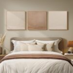 Large Framed Minimalist Abstract Wall Art for Living Room, 3 Piece Big Modern Ne... - Image 4
