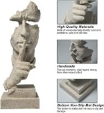 fazhongfa Thinker Statue - Silence is Gold Modern Decor Creative Abstract Art Fi... - Image 5