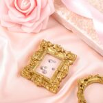 Vicenpal 10 Pcs Vintage Mini Picture Frames Baroque Antique Small Resin Jewelry ... - Image 3