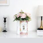 Ceramic Book Vase, Book Vase for Flowers, Ceramic Book Shaped Vase, Book Flower ... - Image 5