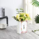 Ceramic Book Vase, Book Vase for Flowers, Ceramic Book Shaped Vase, Book Flower ... - Image 6