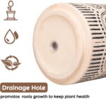 Ceramic Planter 4 Inch Plant Pots Indoor Outdoor Succulent Plant Pot Flower Pots... - Image 6