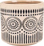 Ceramic Planter 4 Inch Plant Pots Indoor Outdoor Succulent Plant Pot Flower Pots... - Image 9
