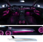 Full Package 7 Sets Interior Ambient LED Light Kit 64 Colors Replacement for Ben... - Image 3