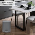 Modern Elegance Bathroom Accessories Set with Trash Can, Soap Dispensers,Toothbr... - Image 7