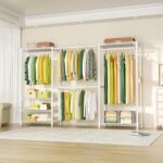 Ulif E1 Heavy Duty Closet Garment Rack, 6 Tiers Adjustable Metal Freestanding Ex... - Image 3
