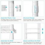 Ulif E1 Heavy Duty Closet Garment Rack, 6 Tiers Adjustable Metal Freestanding Ex... - Image 7