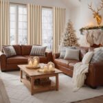 NICETOWN Beige Room Darkening Curtains for Backdrops, Thermal Insulated Noise Re... - Image 4