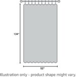 NICETOWN Beige Room Darkening Curtains for Backdrops, Thermal Insulated Noise Re... - Image 8