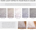 SAFAVIEH Area Rug 8x10 - Reflection Collection - Large - Beige & Cream, Non-Shed... - Image 8