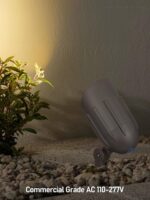 LEONLITE 3CCT Bullet Flood Light with Knuckle Mount, 30W/20W/12W Selectable, 110... - Image 4