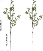 41” Artificial Greenery Stems, Long Fake Plant Twigs Faux Greenery Branches for ... - Image 5