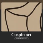 Framed Matisse Abstract Neutral Wall Art, 5 Piece Large Beige Canvas Prints Set,... - Image 6