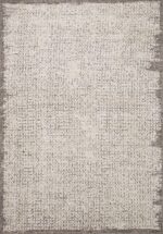 Loloi Darby Collection DAR-04 Ivory/Stone 6'-7" x 9'-3" Area Rug - Image 4