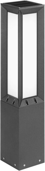 Solar Pathway Lights Outdoor, 31.5" Solar Bollard Light Outdoor, IP65 Waterproof... - Image 8