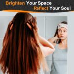 Delma Home Gym Mirrors, 12'' x 12'' Glass Mirror Tiles (16 PCS), Square Large Wa... - Image 4