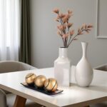 Small Decorative Tray and Orbs Balls Set,Gold Decorative Balls with Centerpiece ... - Image 6