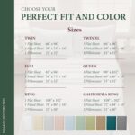 100% Organic Cotton Sheets Queen Size - Organic Cotton Queen Size Percale Weave ... - Image 8