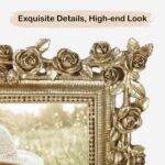 5x7 Wedding Frame Gold, 2 Pack Decorative Picture Frame with Stand for Tabletop ... - Image 4