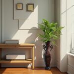 Hosley Decorative Embossed Metal Tall Floor Vase 24 Inch High. Ideal Gift for We... - Image 4