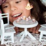 TOYANDONA 1:12 Miniature Dollhouse Chandelier: Dollhouse Ceiling Lamp Battery Op... - Image 7