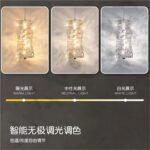 Modern Strip Led Ceiling Chandelier Luxury Crystal Living Room Indoor Ceiling Ch... - Image 4
