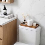 Wooden Bathroom Vanity Tray, 9.9" Small Decorative Wood Trays for Home Kitchen, ... - Image 7