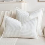 HAUSSY 2 Pack Pillow Covers 20x20 Inch, Corduroy Decorative Throw Pillows Soft B... - Image 6