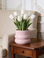 6 Inch Plant Pot,Ceramic Planter Pot with Drainage Hole,Indoor Planters for Herb... - Image 3