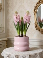 6 Inch Plant Pot,Ceramic Planter Pot with Drainage Hole,Indoor Planters for Herb... - Image 7