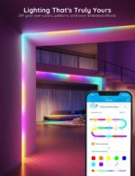 Govee RGBIC Alexa LED Strip Light 16.4ft, Smart WiFi LED Lights Work with Alexa ... - Image 3