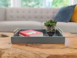 Decorative Coffee Table Tray - Ottoman Tray - Breakfast, Drinks, Liquor Serving ... - Image 6