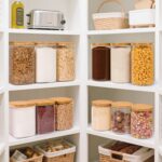 ComSaf 3.6 Qt Glass Food Storage Containers Set of 2, Large Storage Containers w... - Image 6