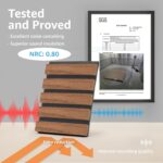 Art3d 6-Piece Wood Slat Acoustic Panels for Stylish Decor and Noise Reduction, 3... - Image 3
