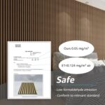 Art3d 6-Piece Wood Slat Acoustic Panels for Stylish Decor and Noise Reduction, 3... - Image 4