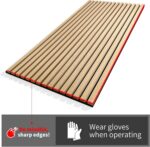 Art3d 6-Piece Wood Slat Acoustic Panels for Stylish Decor and Noise Reduction, 3... - Image 8