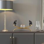 FUNSXBUG The Thinker Statue Thinking Man Statues with Crystal Ball Sculptures Co... - Image 5