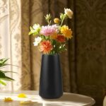 Simple Vase for Flowers Plants, Matte Vases for Modern Table Shelf Home Decor We... - Image 6