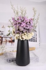 Simple Vase for Flowers Plants, Matte Vases for Modern Table Shelf Home Decor We... - Image 8