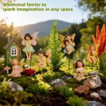Miniature Fairy Figurines - 6Pcs Mini Fairies for Fairy Garden & Tiny Elf Garden... - Image 8