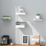 STORAGE MANIAC Floating Book Shelves for Wall Mounted Invisible Floating Bookshe... - Image 3